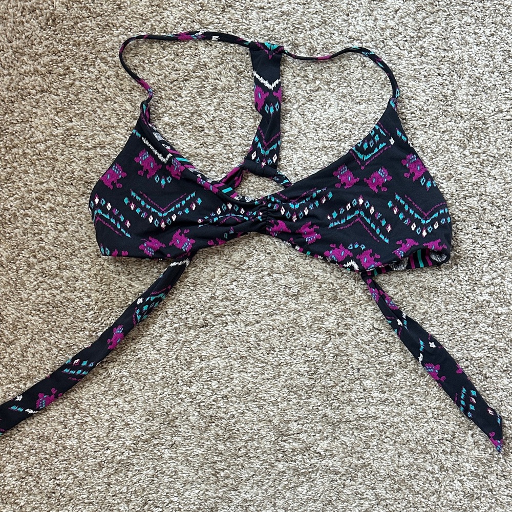 Roxy Print Bikini Top